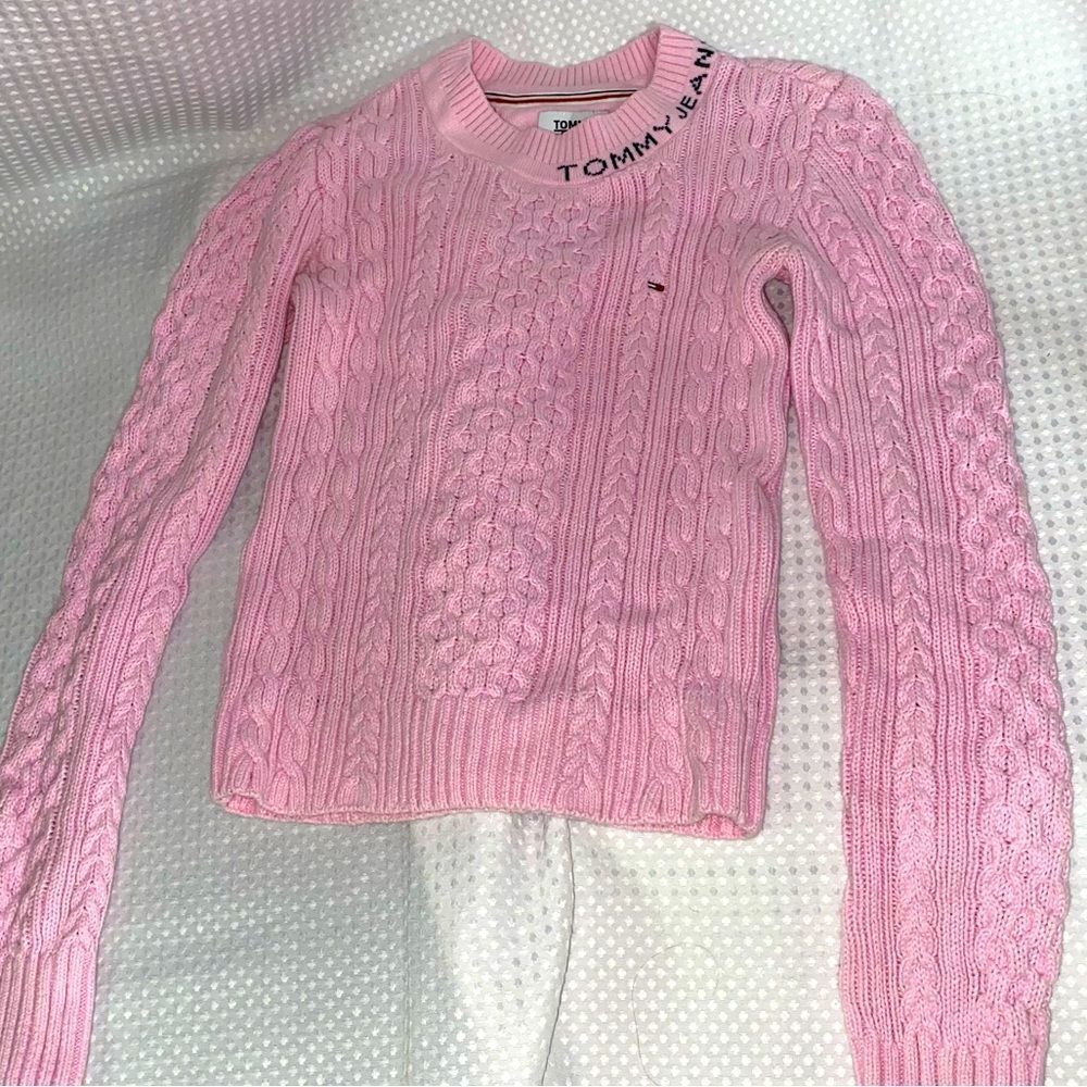 NWOT Tommy Hilfiger cable knit sweater size XXS
